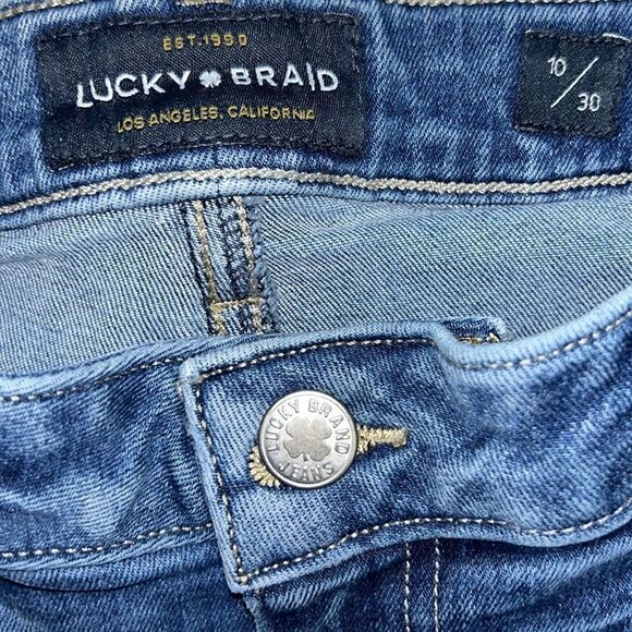 Lucky Brand Distressed Stretchy Denim Jeans Pants(Size 10) - Picture 8 of 8